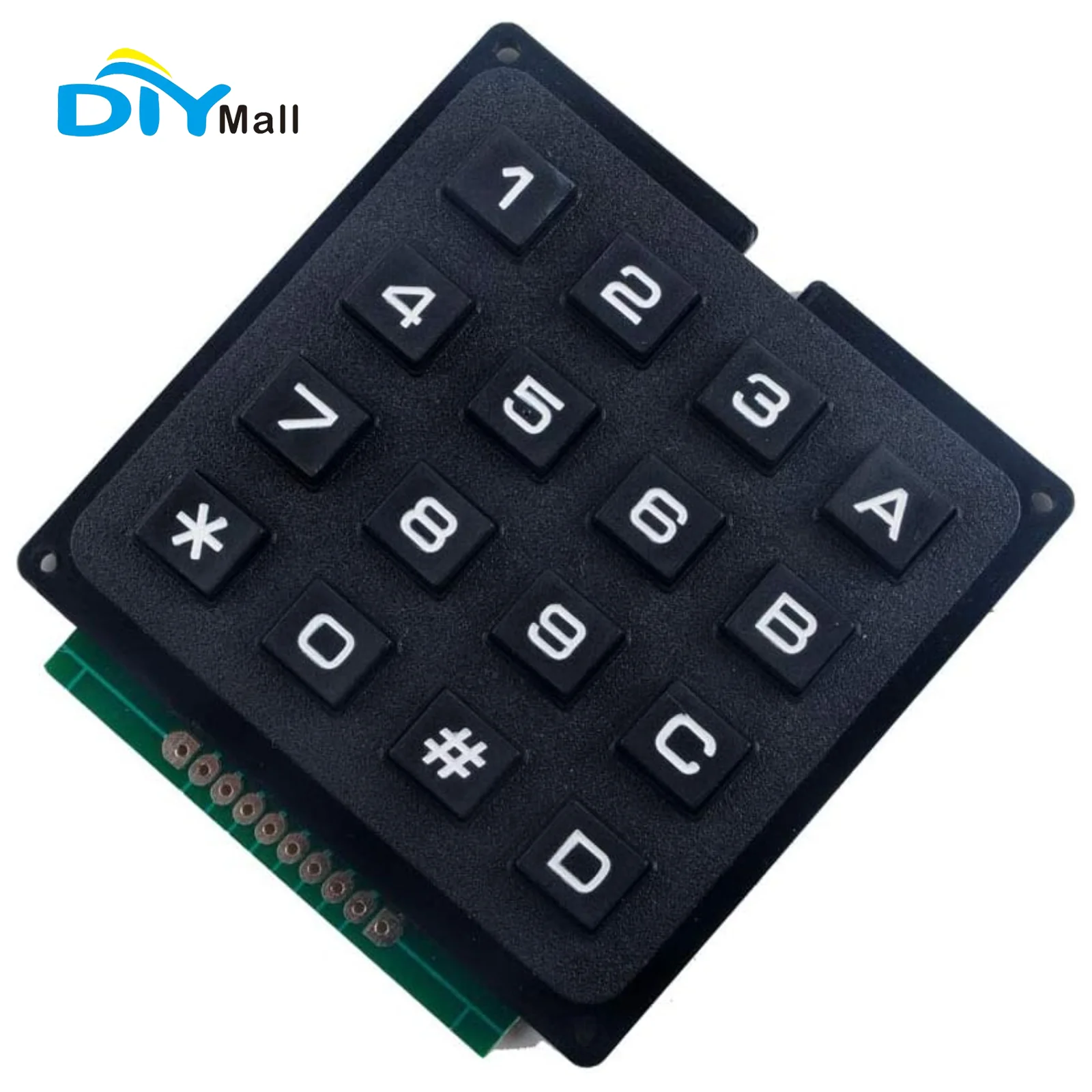 Arduino Diy Electronics - Teclado de Membrana Matricial 4x4, Módulo