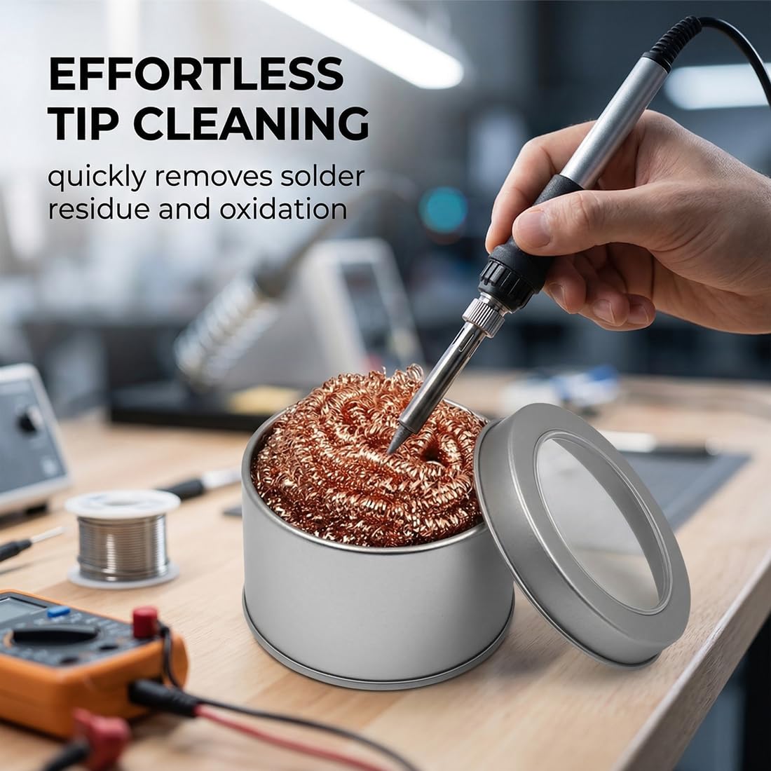 Diy Electronics Cleaner - Herramienta de Bricolaje: Limpiador de Puntas