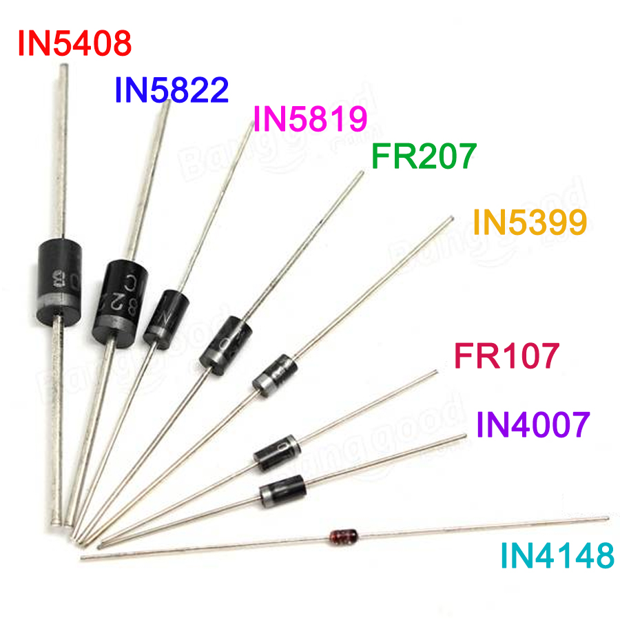 Diy Motorcycle Electronics - 100 unids/lote conjunto de diodos rectificadores