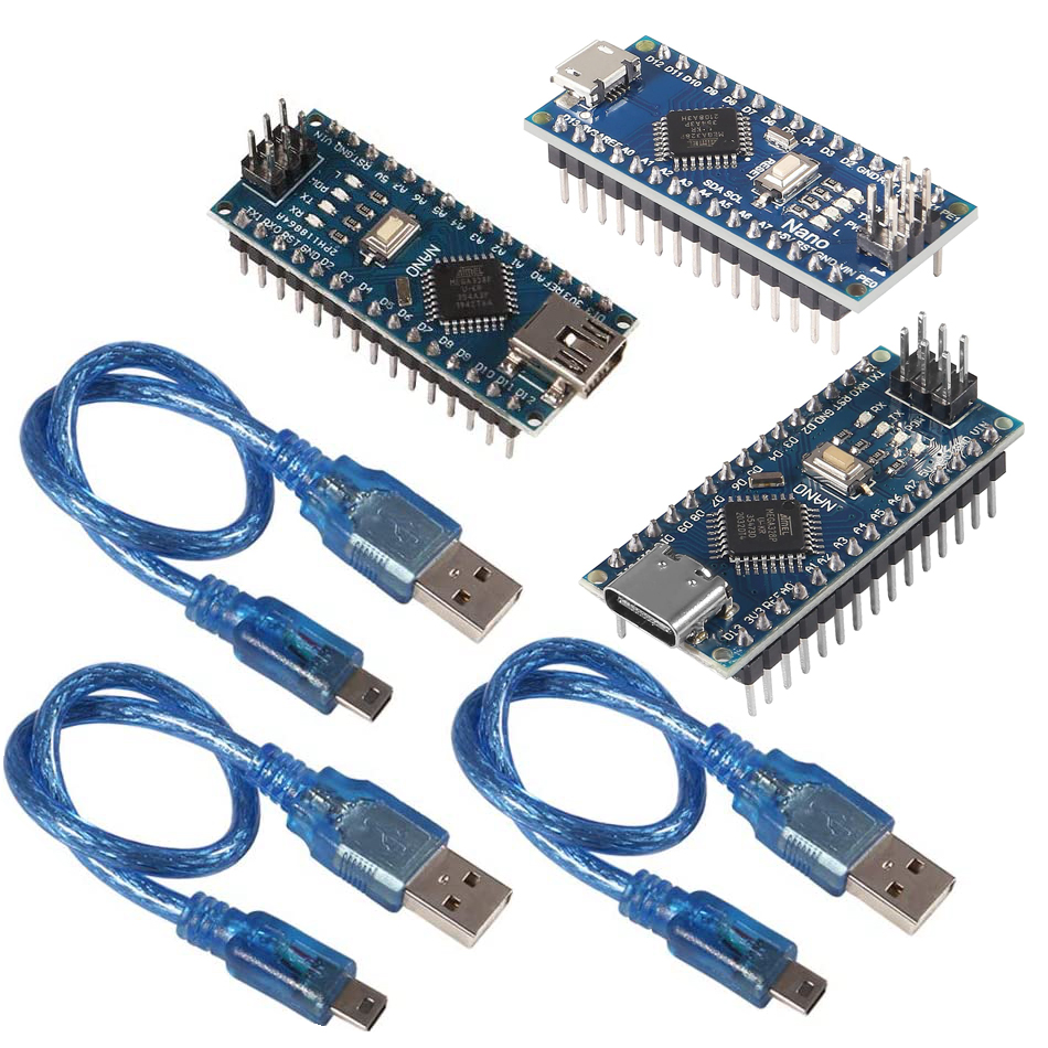 Arduino Uno Starter Kit - Módulo de microcontrolador ATmega328P Nano Board