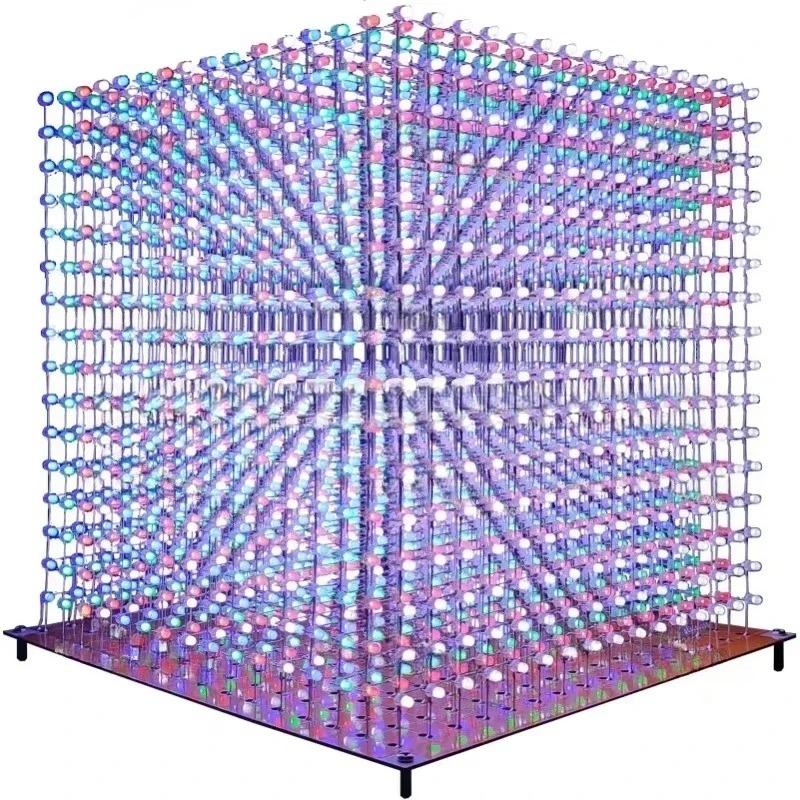 Diy Electronics - 3 Kits de Cubos de Luz