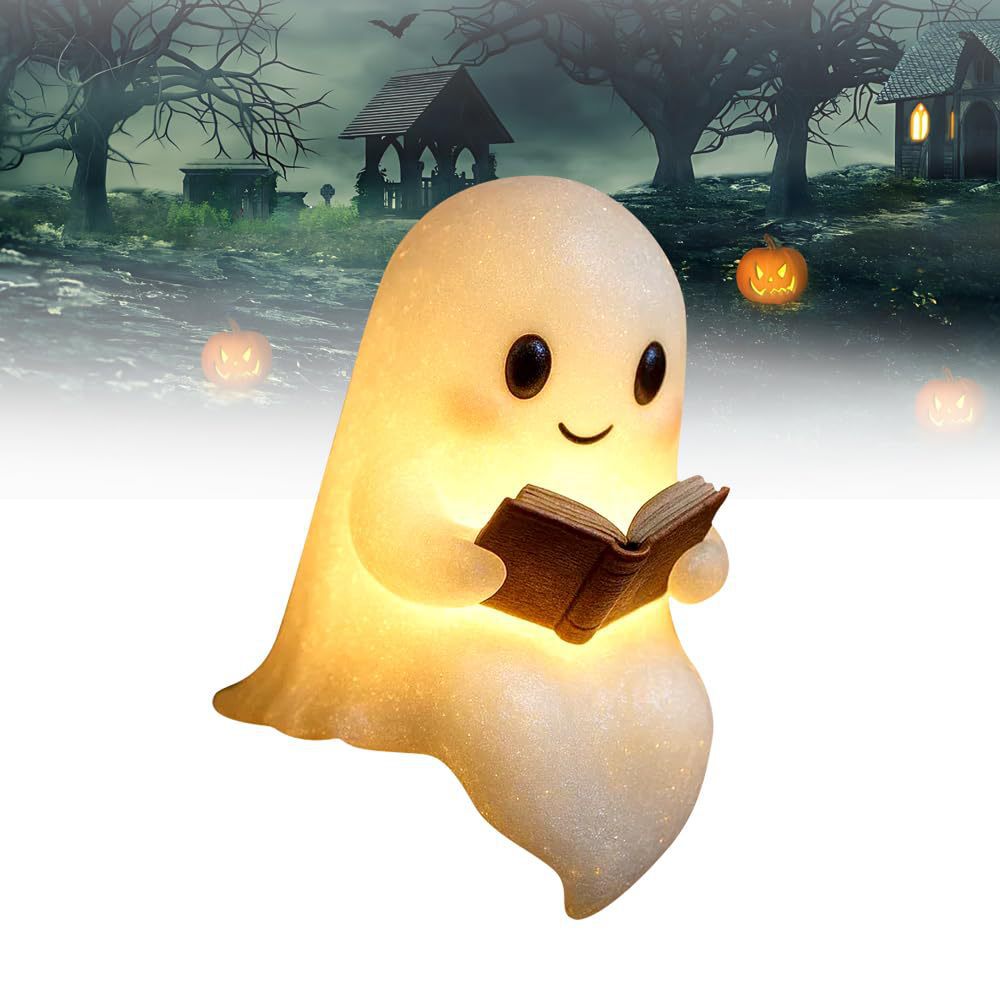 Diy Halloween Electronics - Nueva lámpara de lectura de fantasma