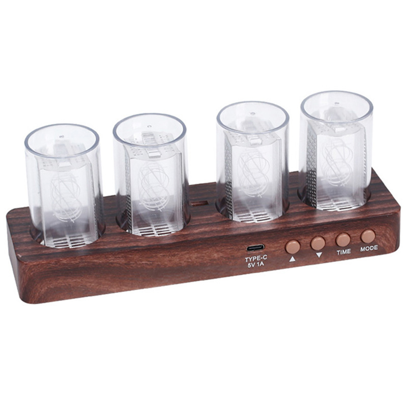 Diy Electronics Desk - Reloj Digital con Tubo de Luz