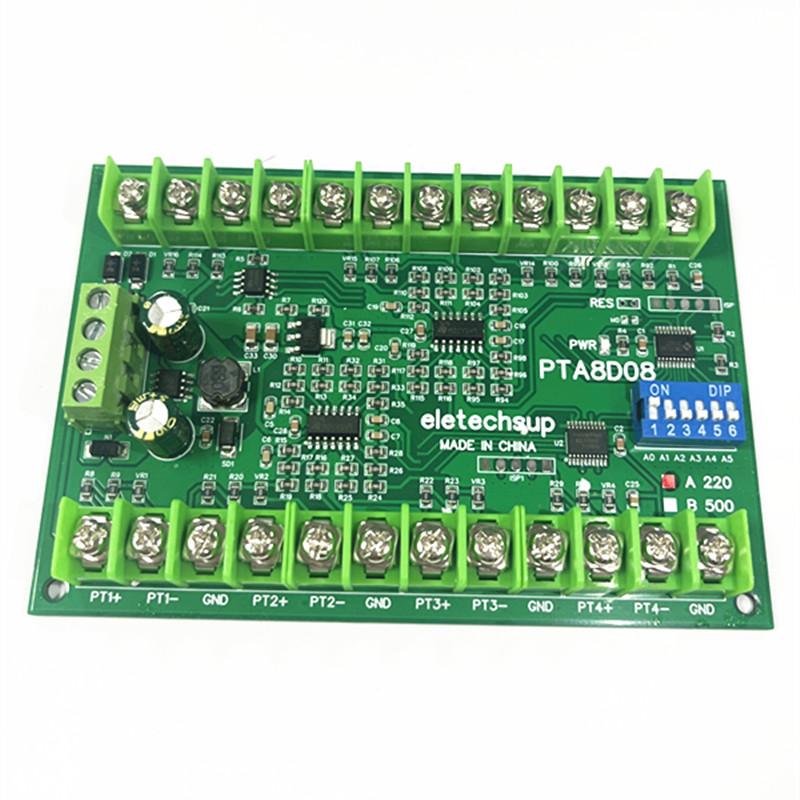 Ds18B20 Temperature Sensor - PTA8D08 8AI RS485 entrada analógica PT100