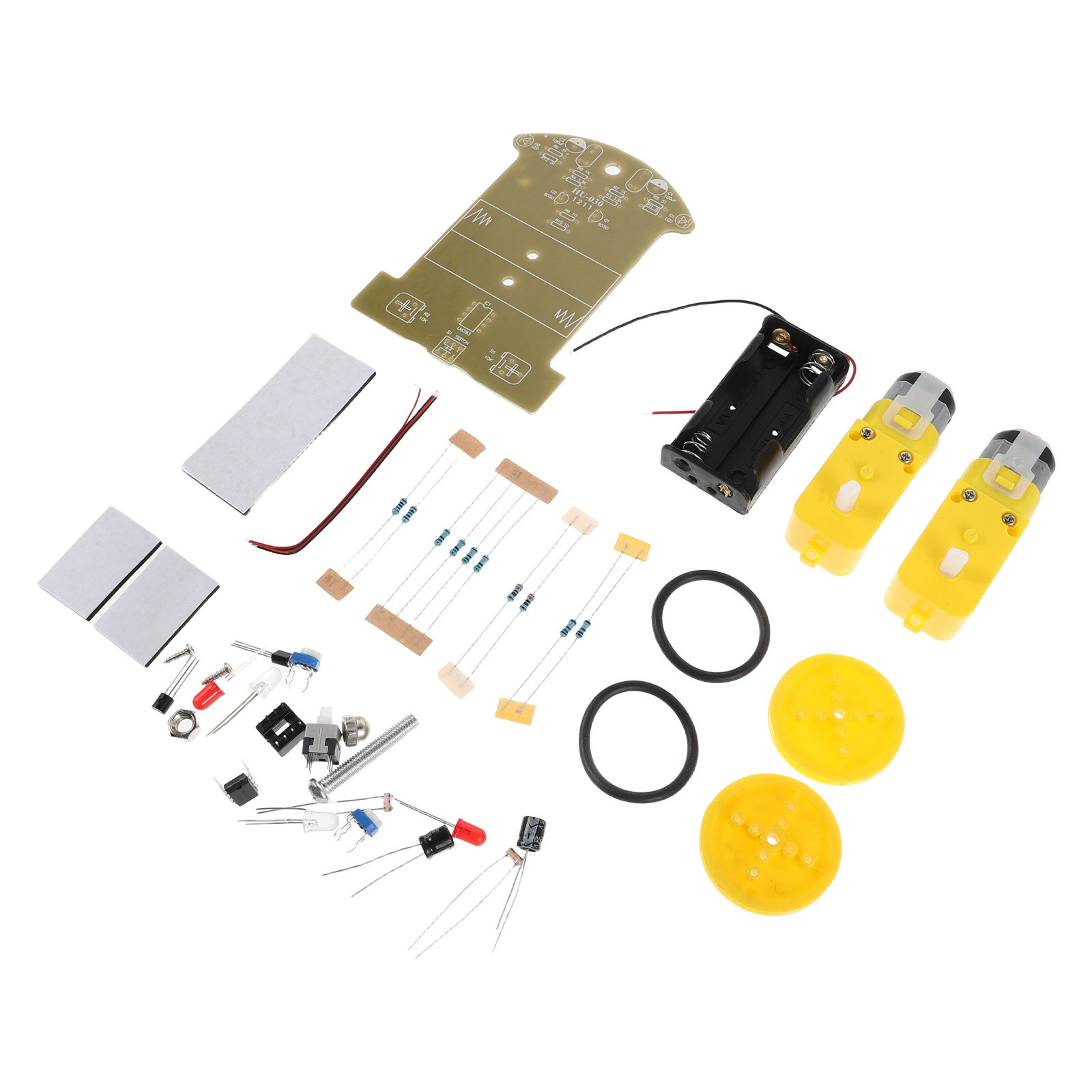 Diy Electronics Learning Kit - Kit de Coche Inteligente DIY, Robot