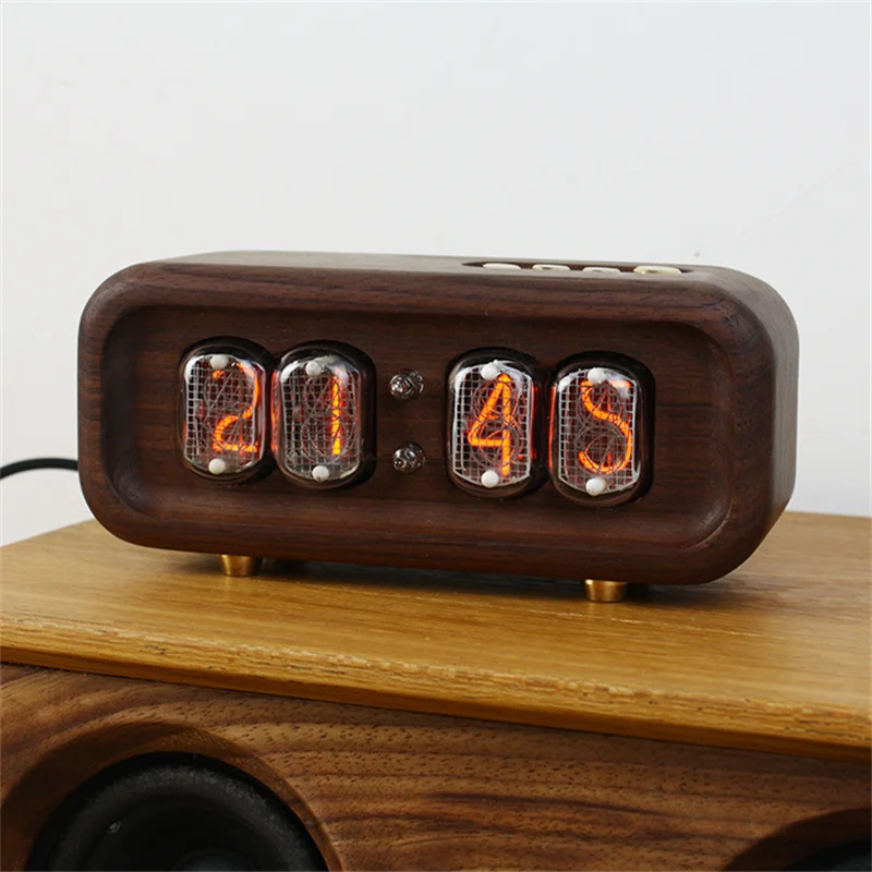 Diy Electronics Desk - Reloj de tubo Digital con brillo