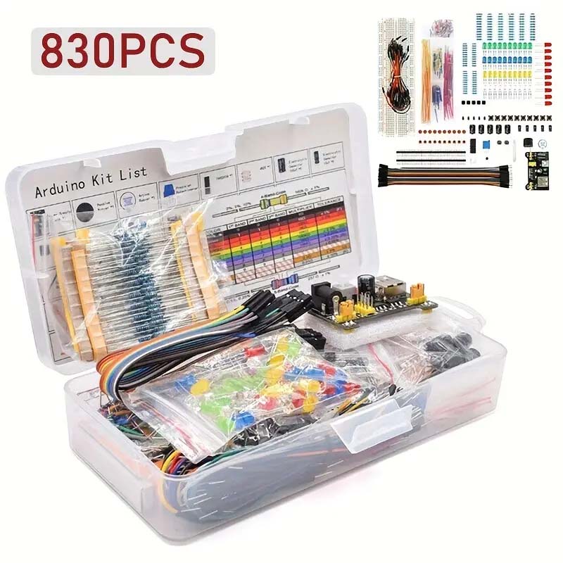 Arduino Uno Starter Kit - 830 unids/caja Kit de inicio de