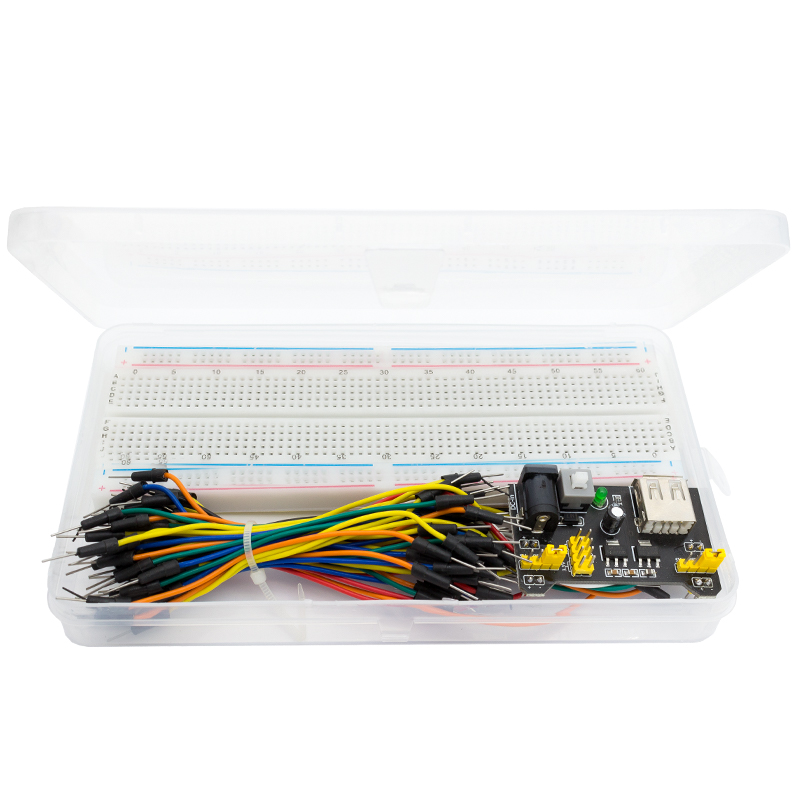 Breadboard Jumper Wire - Placa de pruebas MB102 de 3,3