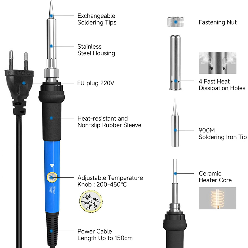 Kit de Soldadura Eléctrica de  - Diy Electronics Set reseña y precio
