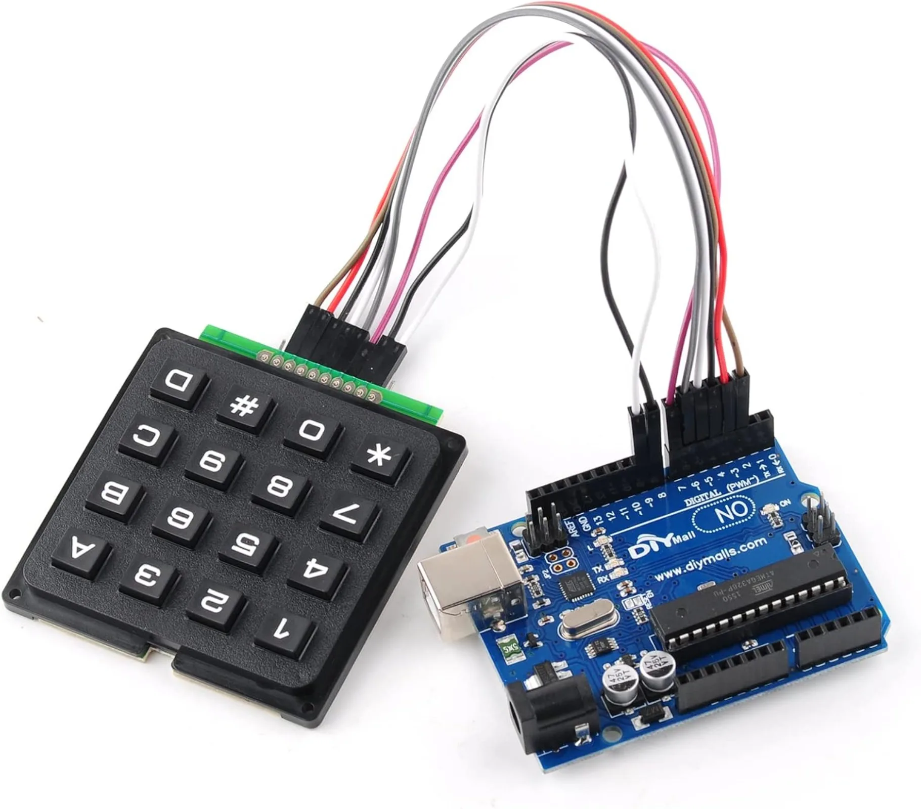 Teclado de Membrana Matricial  - Arduino Diy Electronics reseña y precio