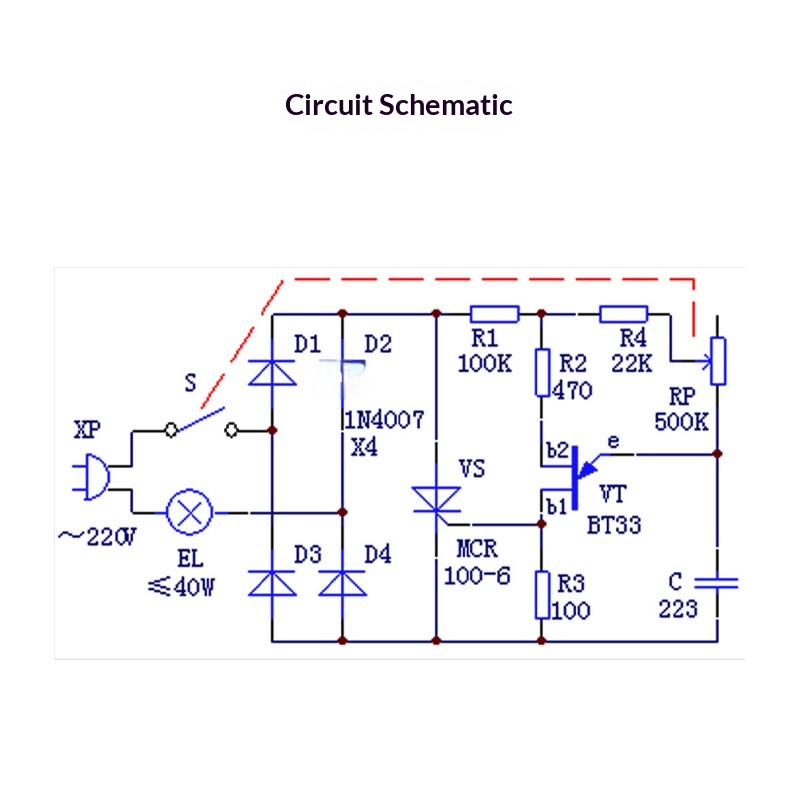 Kit de circuito regulable para - Diy Electronics Desk reseña y precio