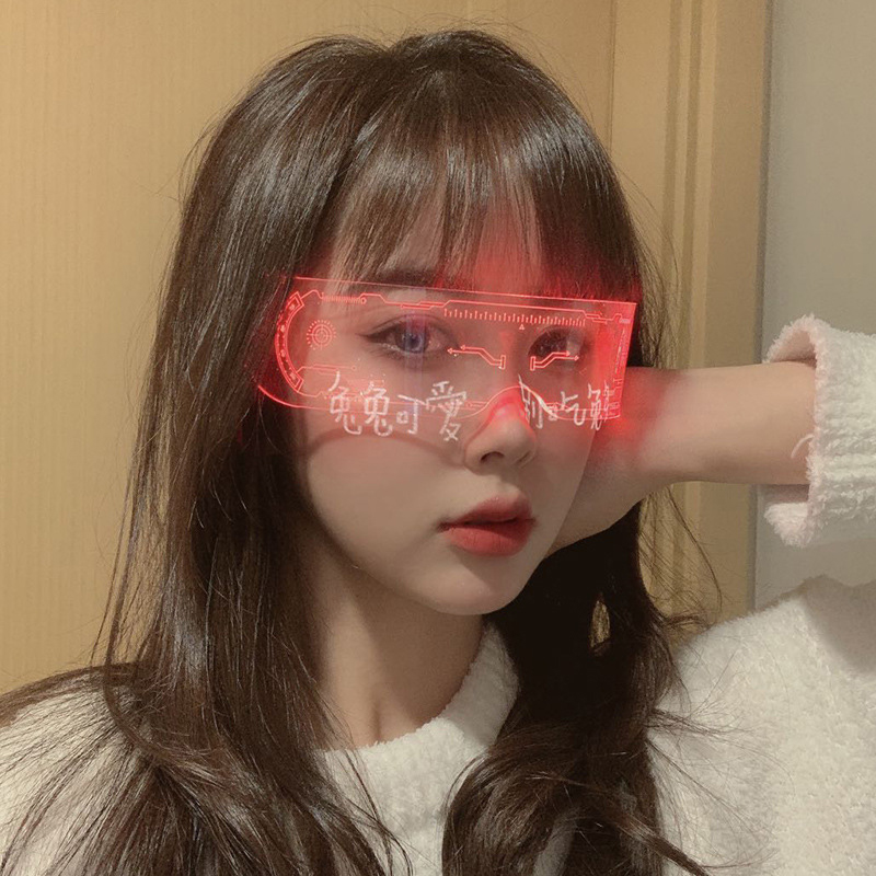 Gafas de sol LED luminosas y c - Diy Halloween Electronics reseña y precio