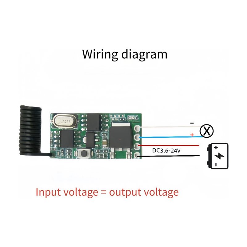 Controlador de interruptor RF  - Rf 433Mhz Module reseña y precio