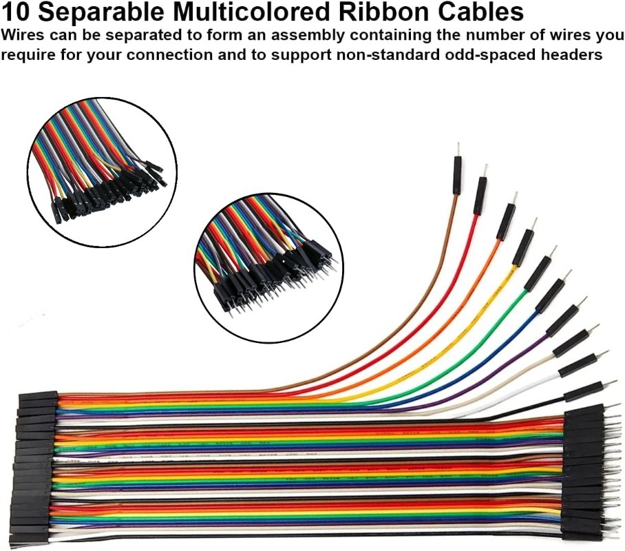 Kit de cables de puente tipo c - Breadboard Jumper Wire reseña y precio