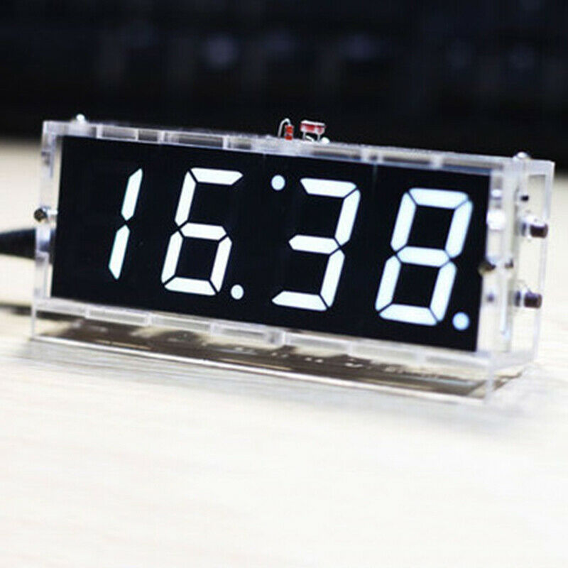 Kit de Reloj Digital de 4 Bits - Diy Electronics Desk reseña y precio