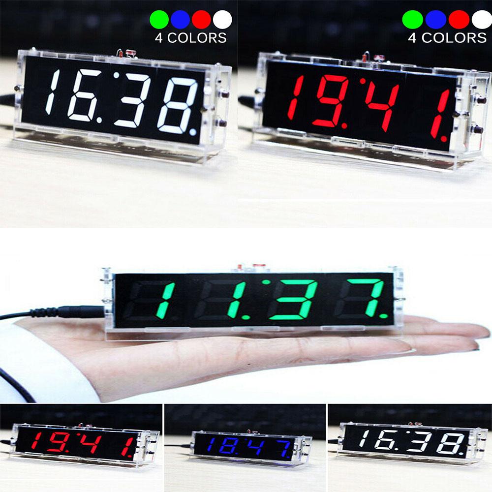 Kit de Reloj Digital de 4 Bits - Diy Electronics Desk reseña y precio
