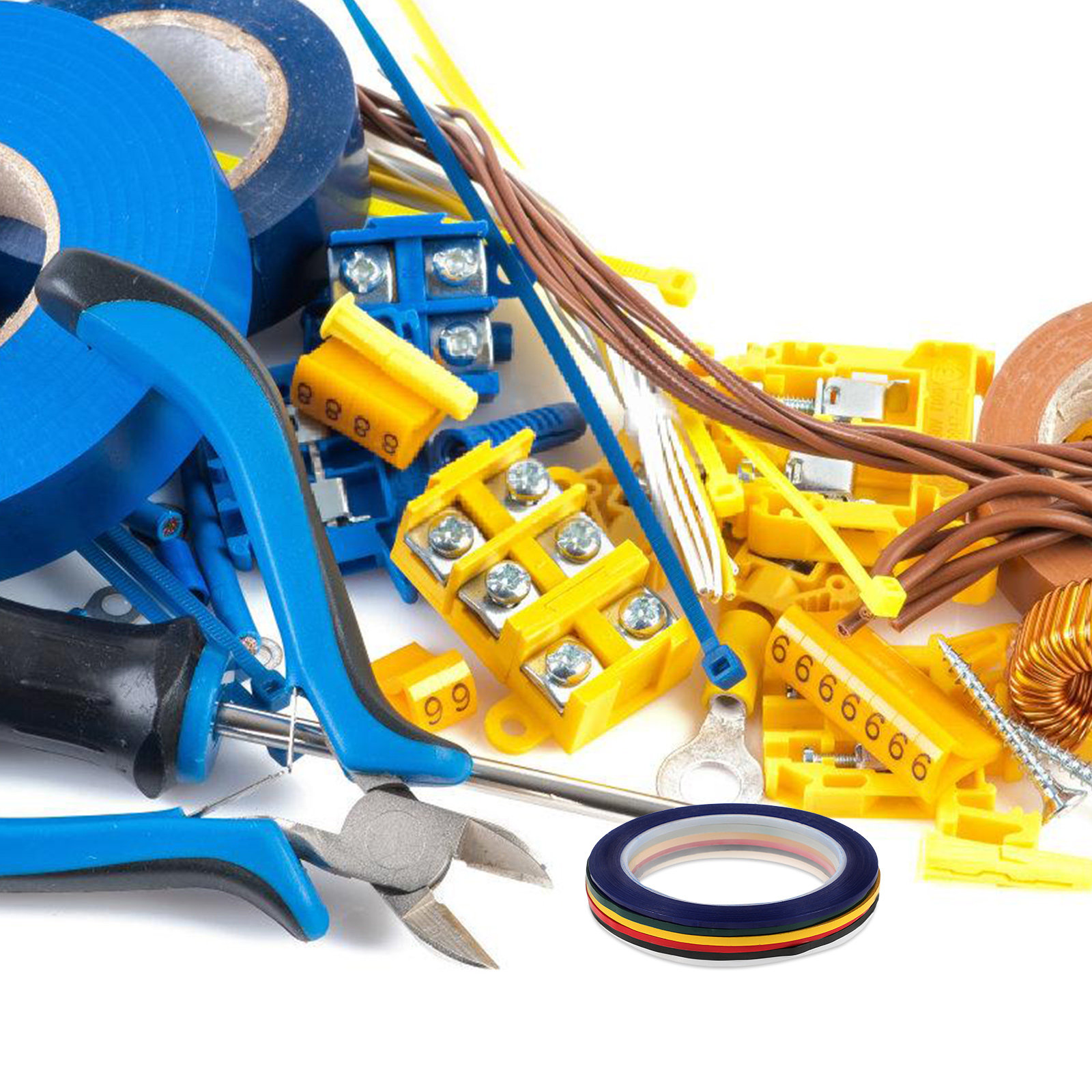 6 Rollos de Cinta Aislante de  - Diy Electronics reseña y precio