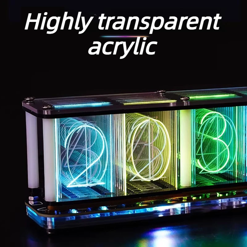 Kit de Reloj de Tubos Luminoso - Diy Electronics Desk reseña y precio
