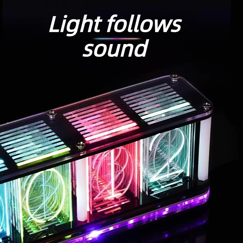 Kit de Reloj de Tubos Luminoso - Diy Electronics Desk reseña y precio