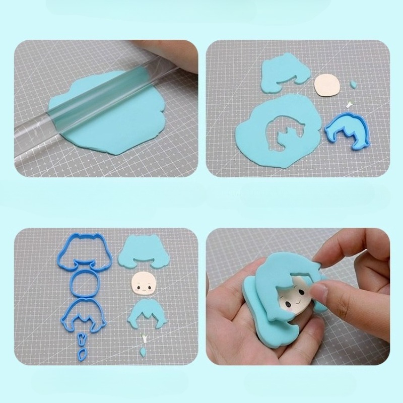 Molde para cortar muñecas de a - Diy Q reseña y precio