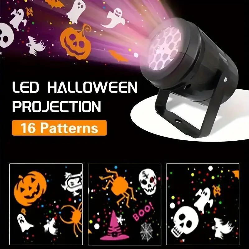 Proyector LED de Halloween par - Diy Halloween Electronics reseña y precio