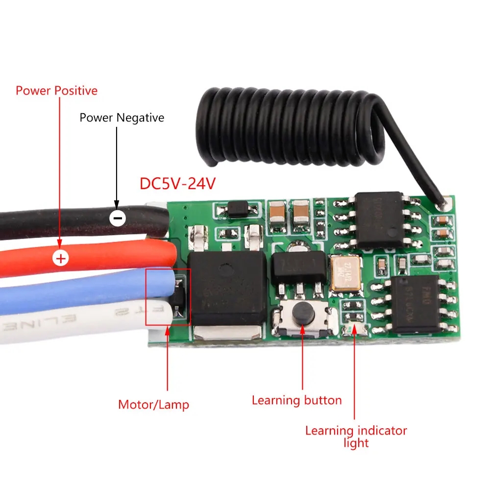 Mini Módulo Receptor de Contro - Rf 433Mhz Module reseña y precio