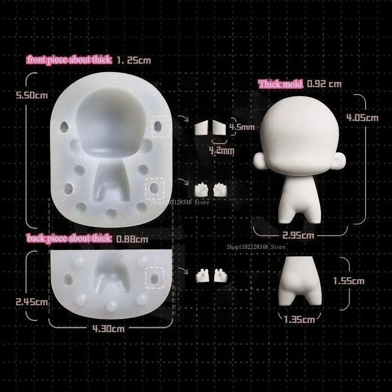Molde de Silicona Versión Q pa - Diy Q reseña y precio