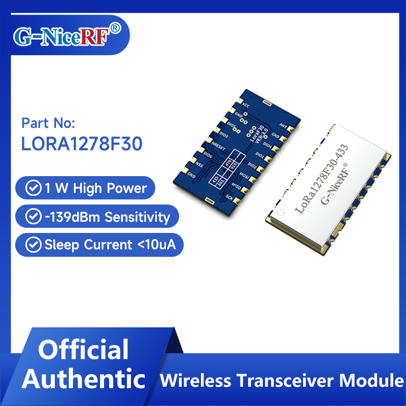 G-NiceRF |   2 uds LoRa1278F30 - Rf 433Mhz Module reseña y precio