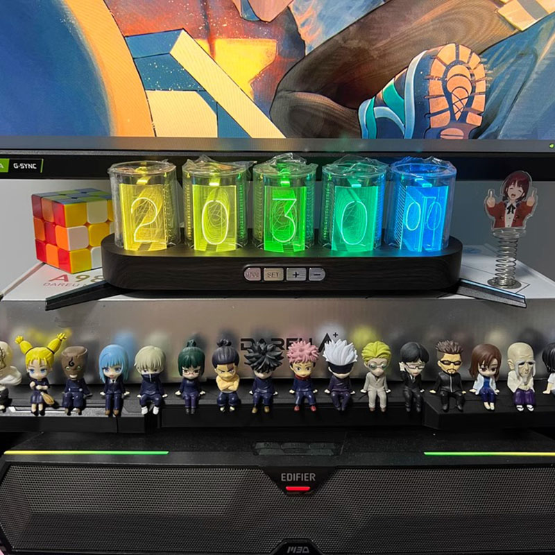 Reloj de Tubos Electrónicos DI - Diy Electronics Desk reseña y precio