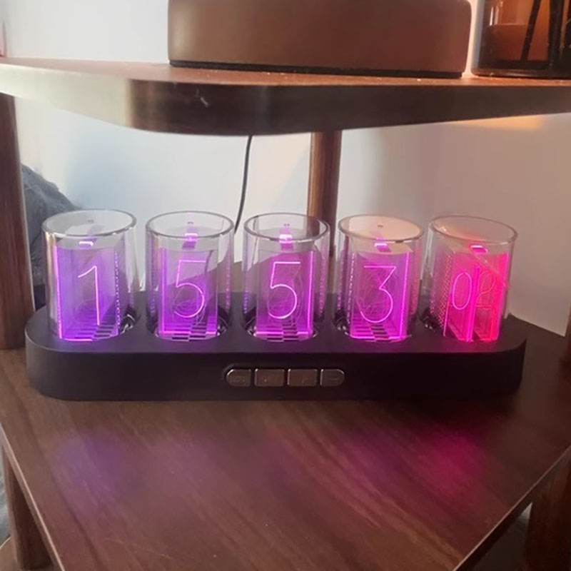 Reloj de Tubos Electrónicos DI - Diy Electronics Desk reseña y precio