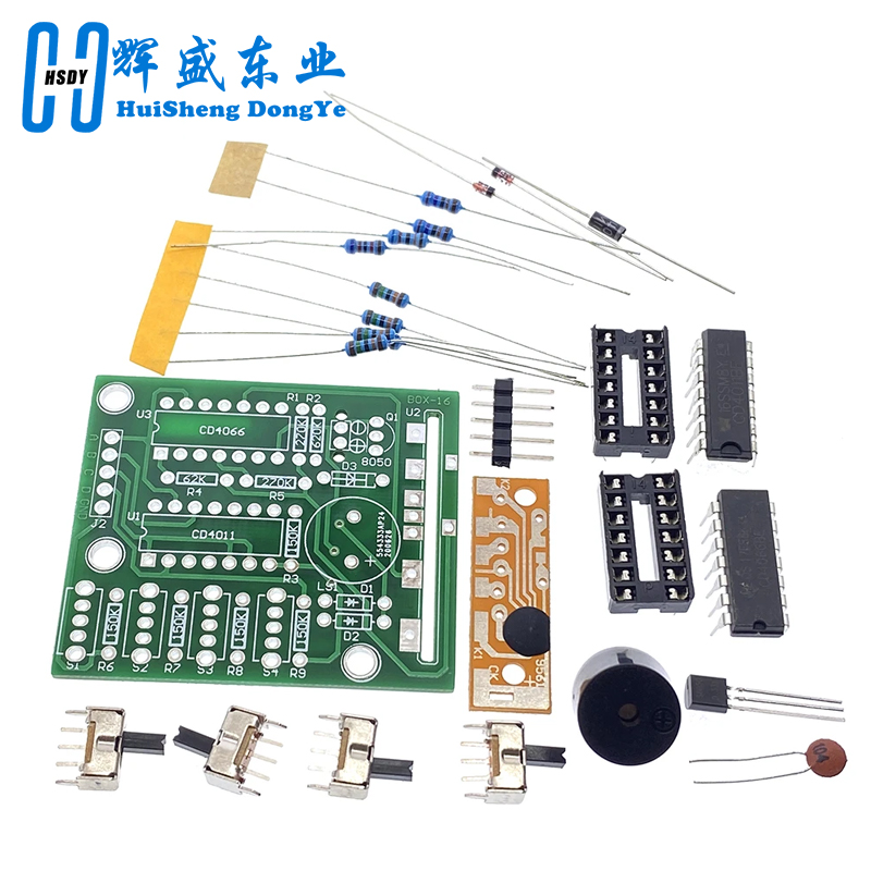 Caja de sonido de 16 música, p - Diy Electronics Learning Kit reseña y precio