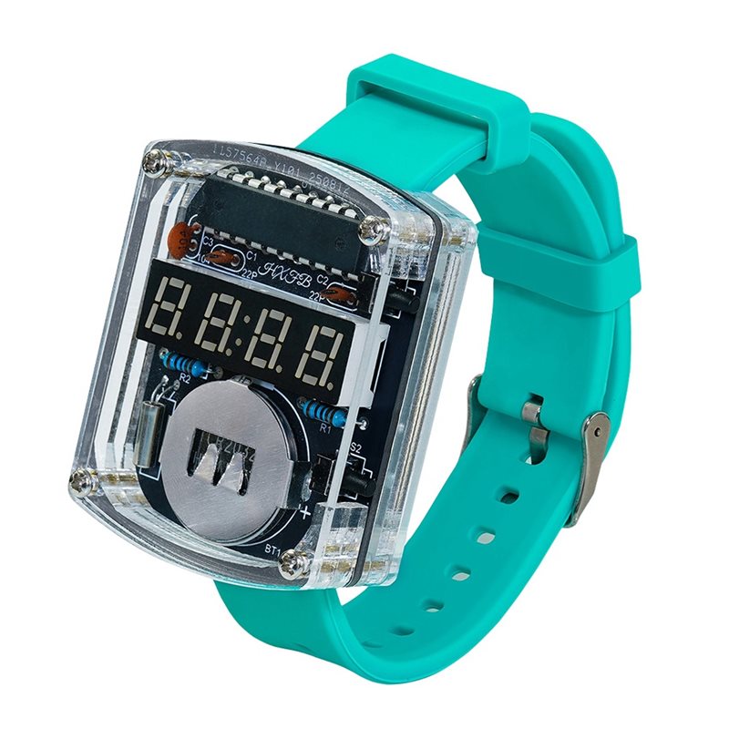 2X Kit de reloj LED DIY, reloj - Diy Electronics Learning Kit reseña y precio