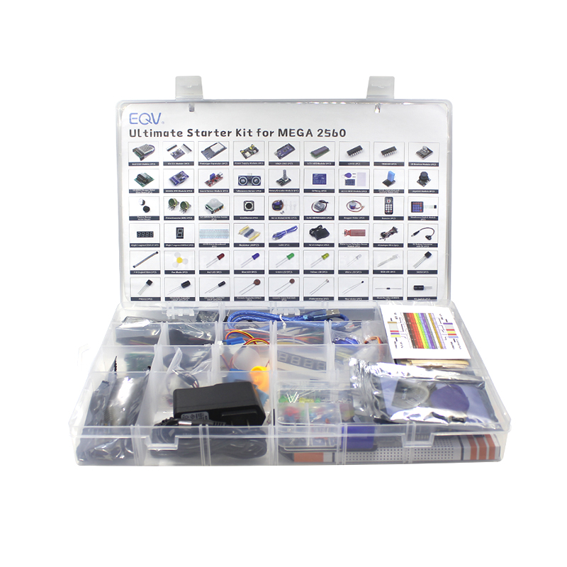 EQV MEGA 2560 Project El kit d - Arduino Uno Starter Kit reseña y precio