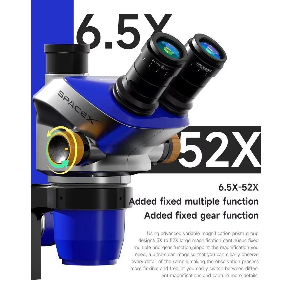 Microscopio Trinocular Ranlrak - Diy Microscope For Electronics Repair reseña y precio