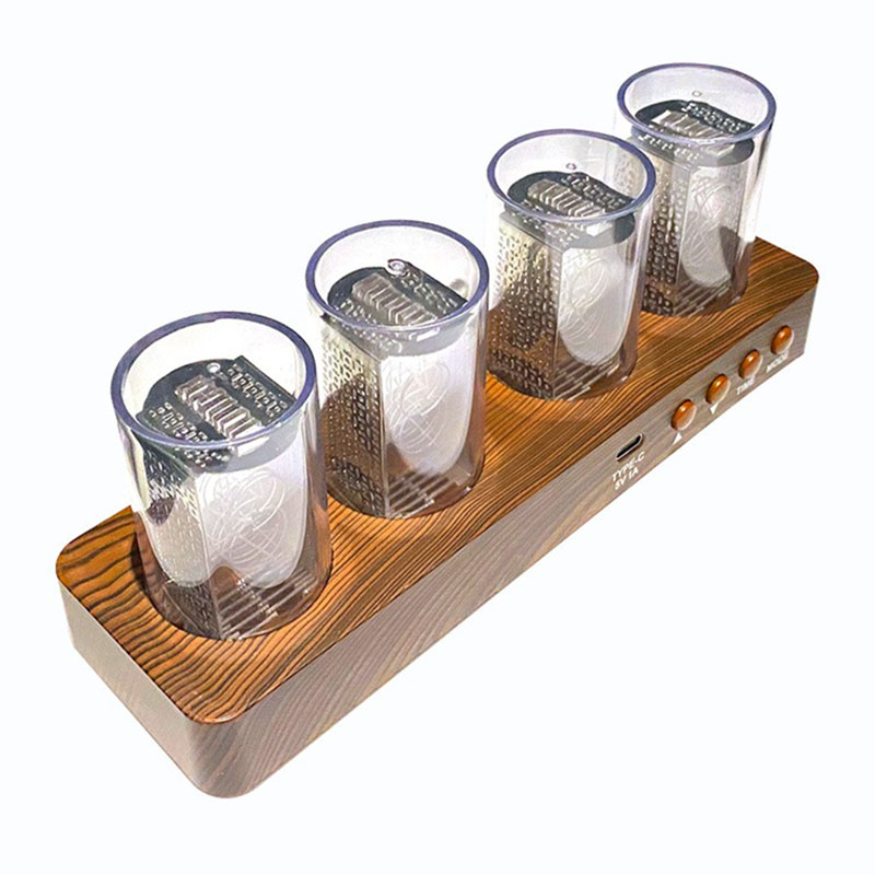 Reloj Digital con Tubo de Luz  - Diy Electronics Desk reseña y precio