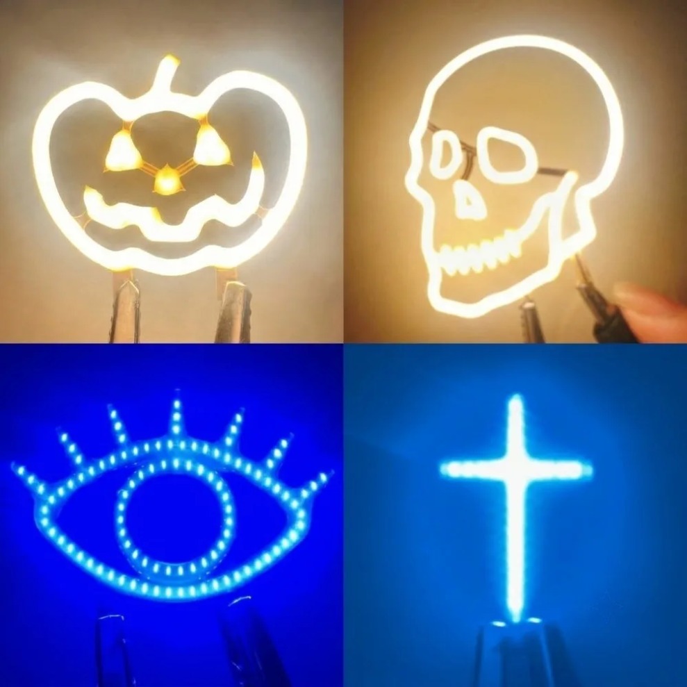 Filamento LED Emisor de Luz 3V - Diy Halloween Electronics reseña y precio