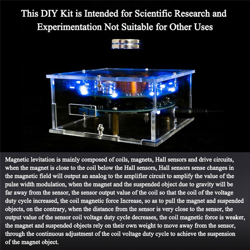 Kit de Levitación Magnética A6 - Diy Electronics Cleaner reseña y precio