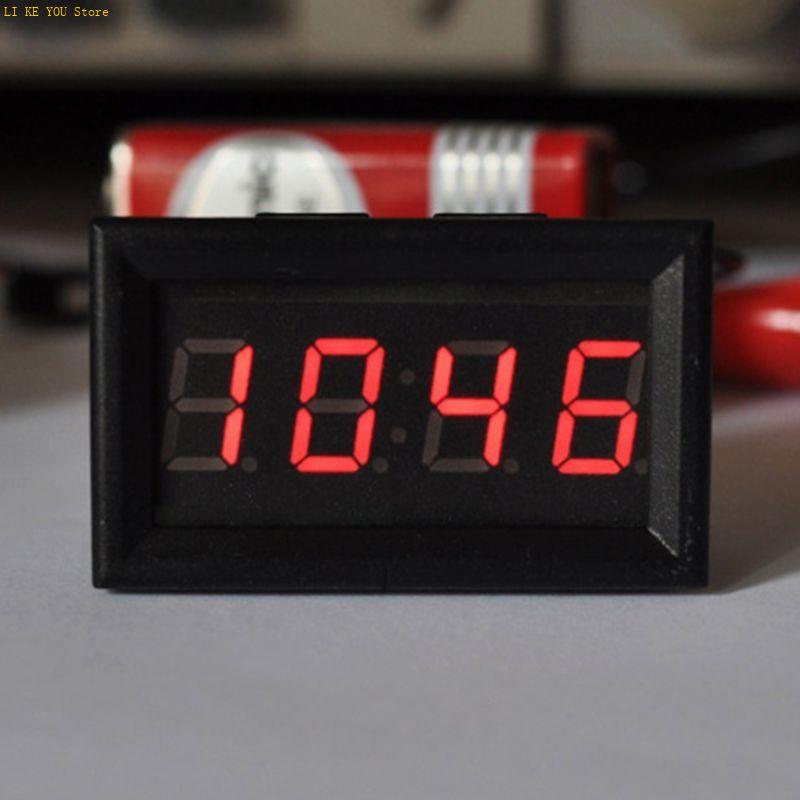 Reloj Digital W3JE, reloj elec - Diy Motorcycle Electronics reseña y precio