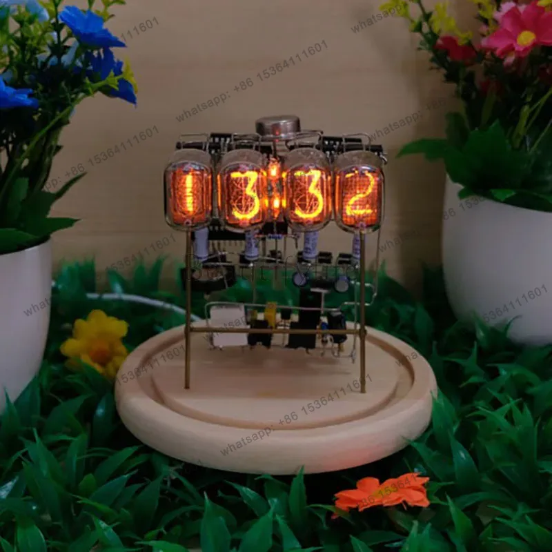 Reloj Nixie IN12 con Tubos Lum - Diy Electronics Desk reseña y precio
