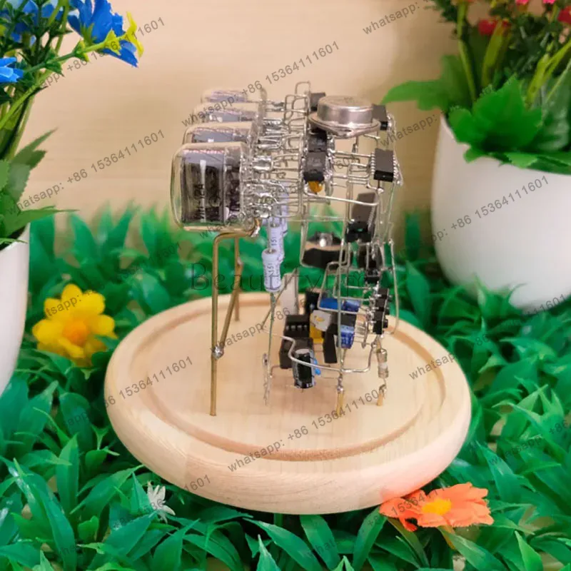 Reloj Nixie IN12 con Tubos Lum - Diy Electronics Desk reseña y precio
