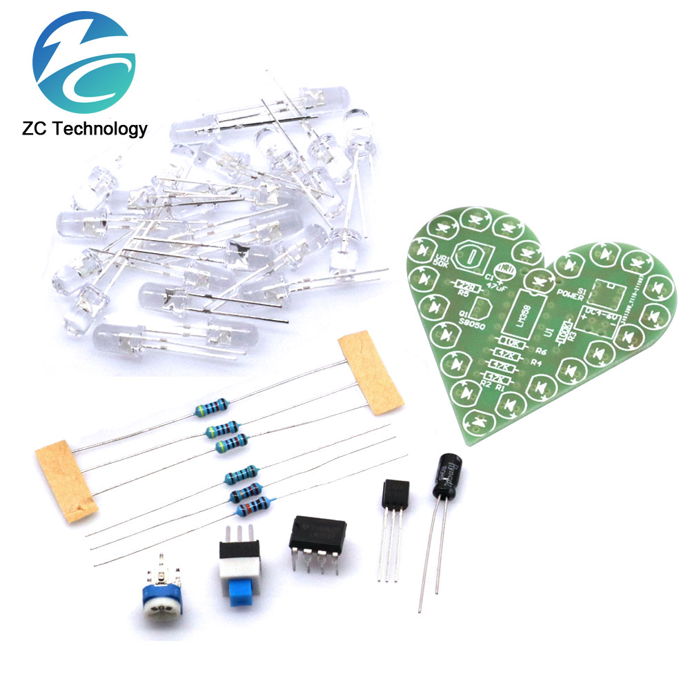 Kit de lámpara de respiración  - Diy Electronics Learning Kit reseña y precio