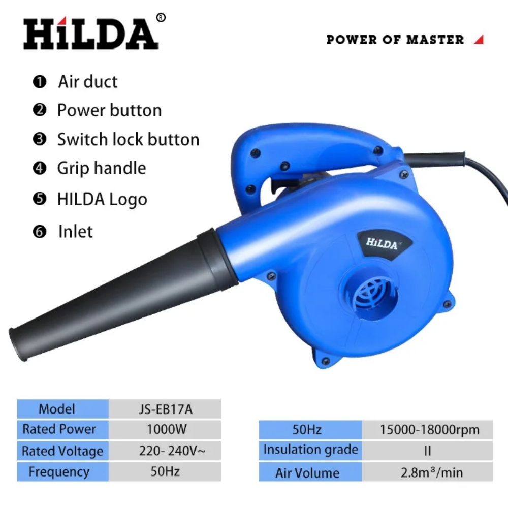 HILDA - Soplador de Aire Eléct - Diy Electronics Cleaner reseña y precio