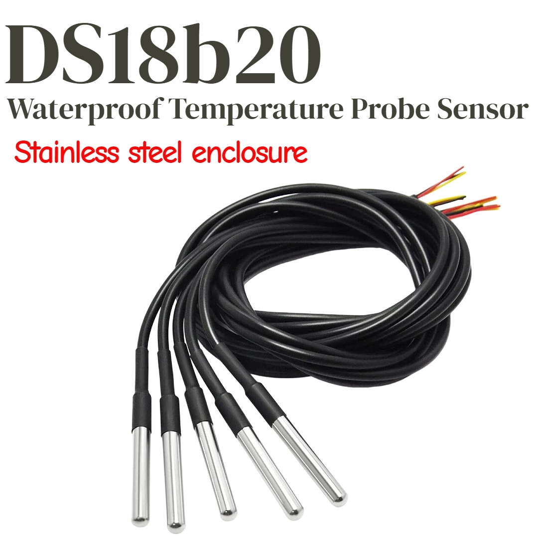 Sonda de Temperatura DS18b20,  - Ds18B20 Temperature Sensor reseña y precio