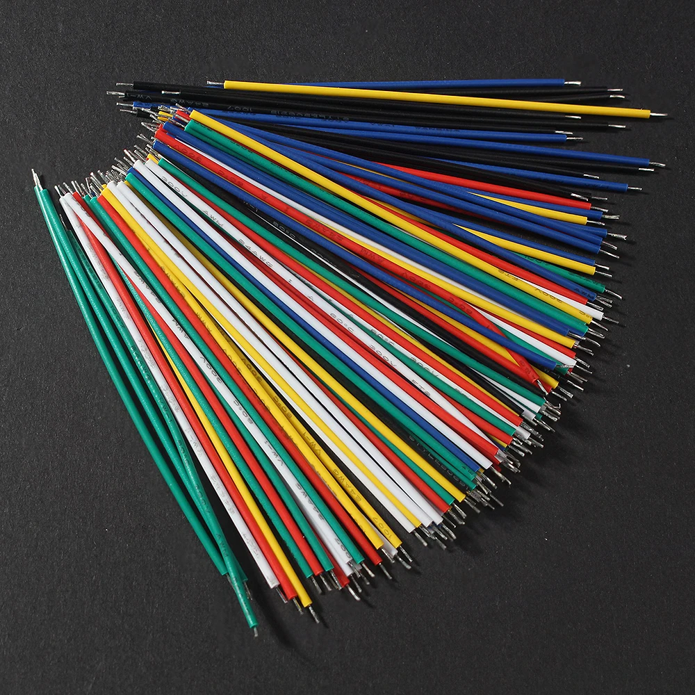 120 Uds 24AWG/26AWG cables de  - Breadboard Jumper Wire reseña y precio