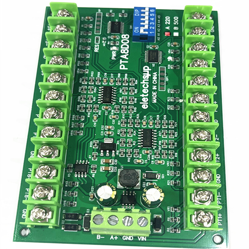 PTA8D08 8AI RS485 entrada anal - Ds18B20 Temperature Sensor reseña y precio