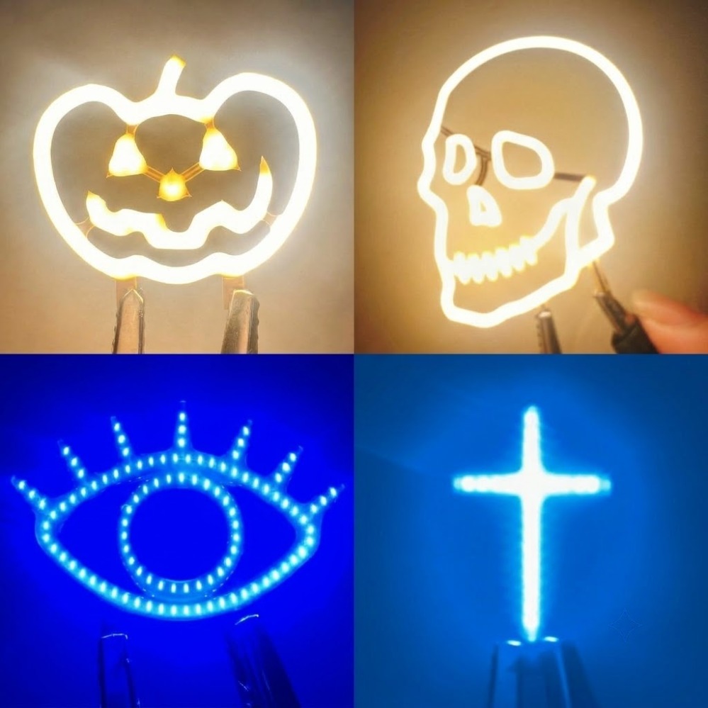 1/2 Piezas de Filamento LED de - Diy Halloween Electronics reseña y precio