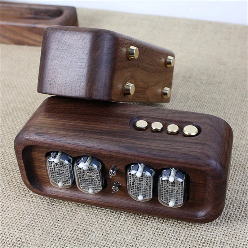 Reloj de tubo Digital con bril - Diy Electronics Desk reseña y precio