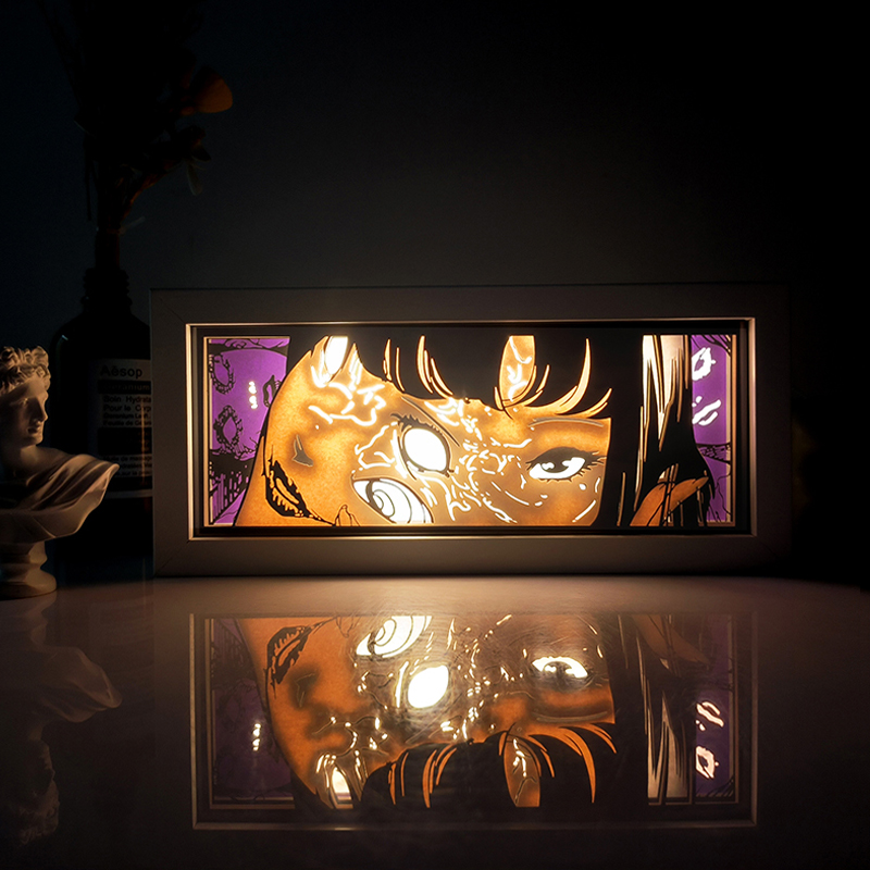 Caja de sombra de corte de pap - Diy Halloween Electronics reseña y precio