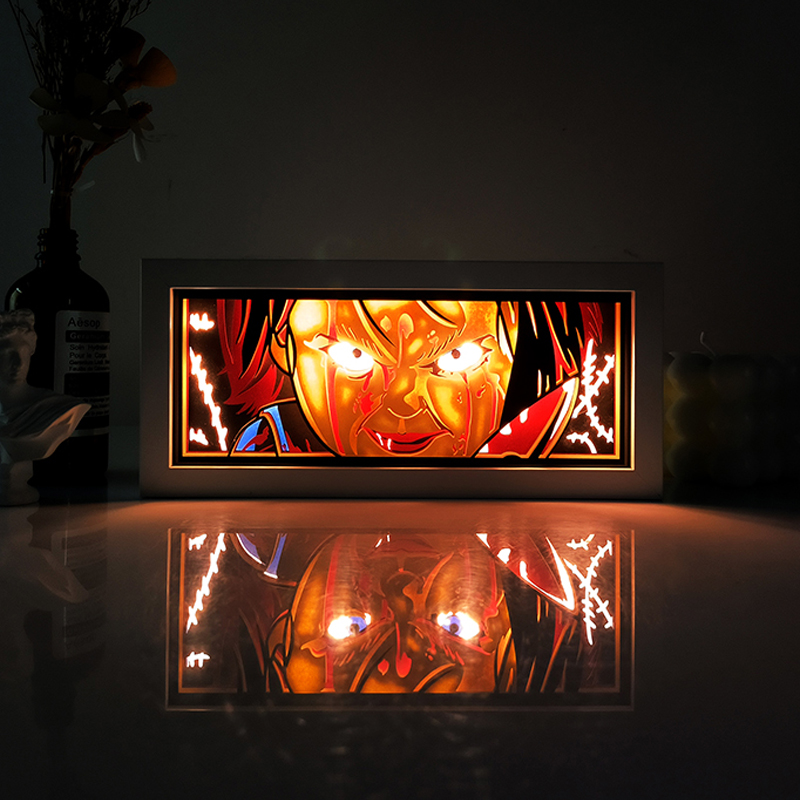 Caja de sombra de corte de pap - Diy Halloween Electronics reseña y precio