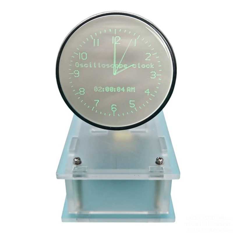 Reloj de tubo de osciloscopio  - Diy Electronics Desk reseña y precio